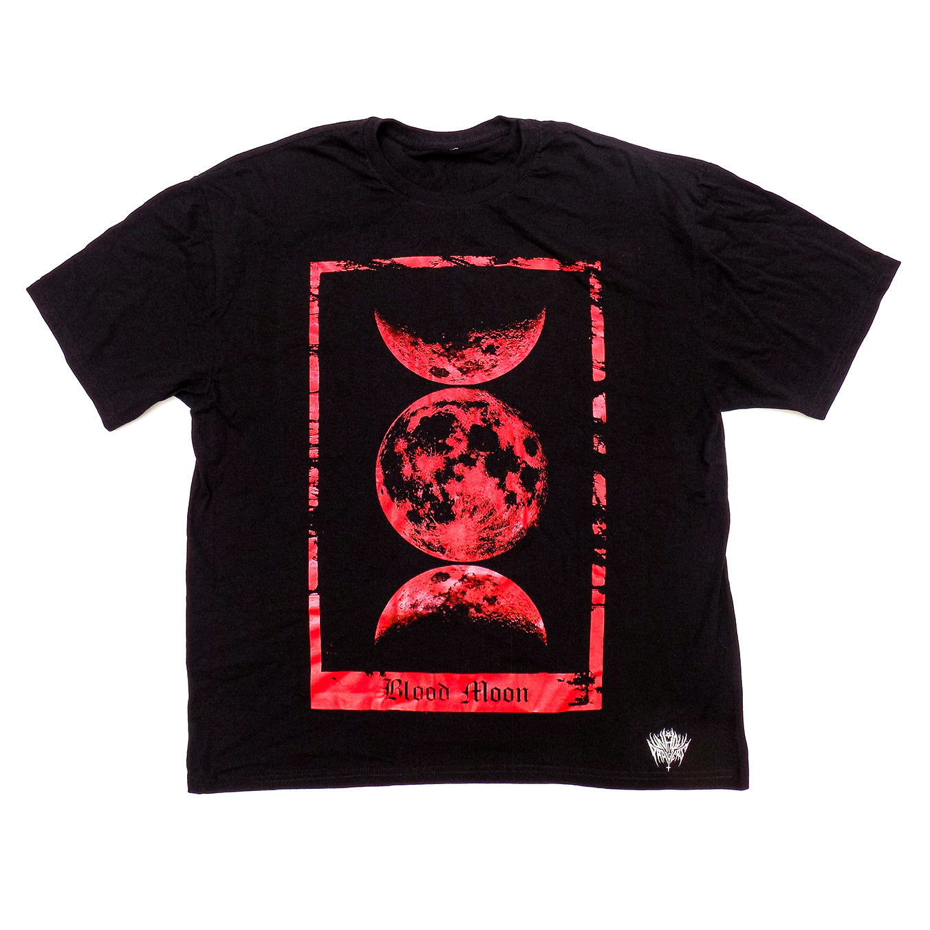 Playera negra Blood moon