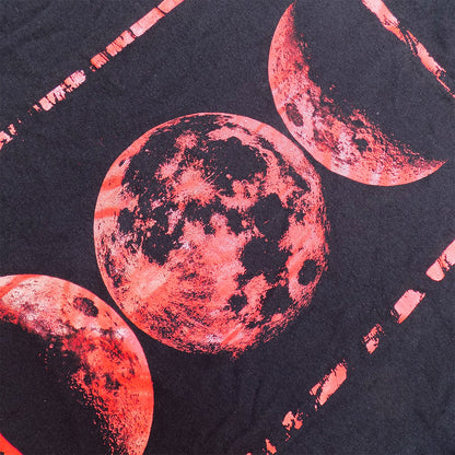 Playera negra Blood moon