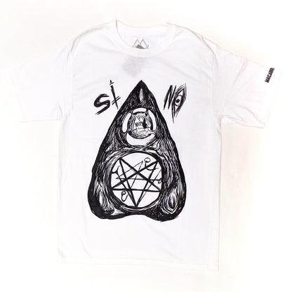 Playera blanca pua de Ouija