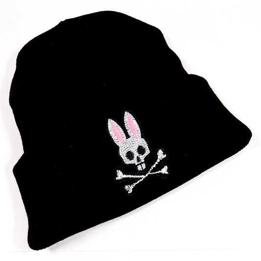 Gorro Bordado Calavera Conejo