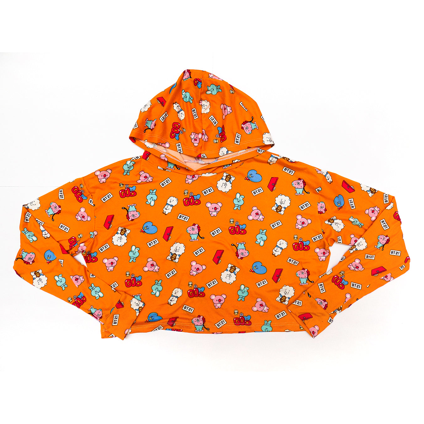 Hoodie BT21 Naranja