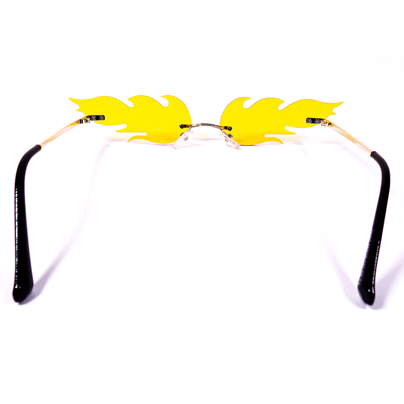 Lentes de Flamas Amarillas