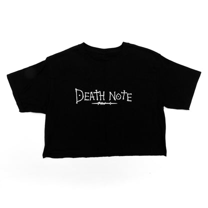 Playera Crop Death Note