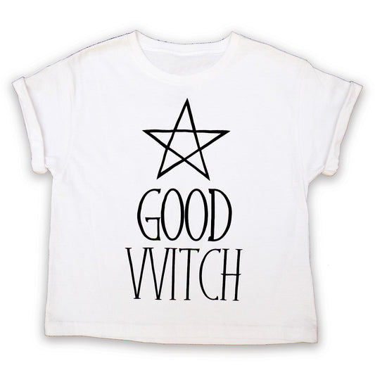 Playera Crop Good Witch