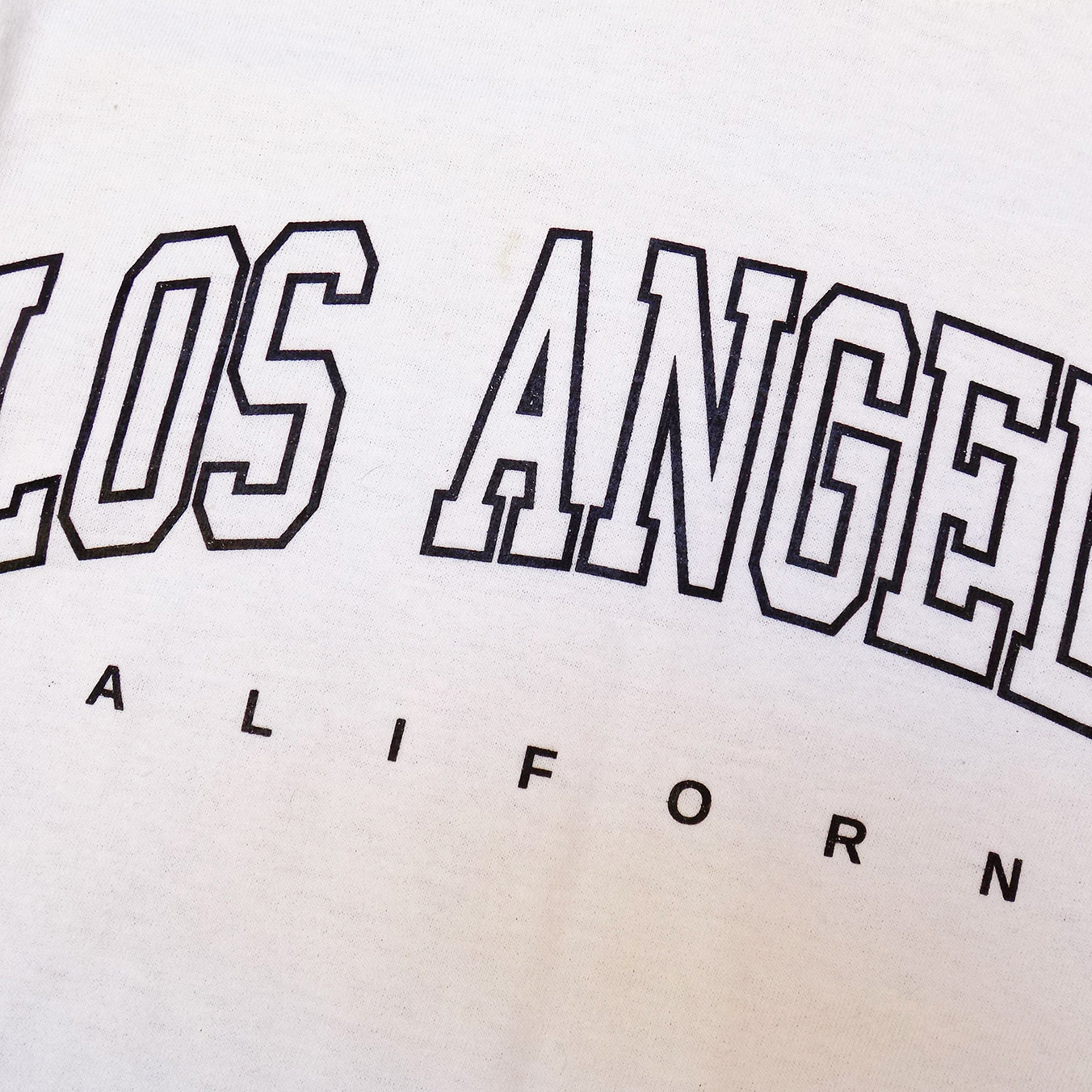 Playera Crop Los Angeles